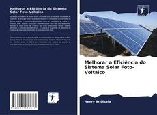 Capa do livro de Melhorar a Eficiência do Sistema Solar Foto-Voltaico 