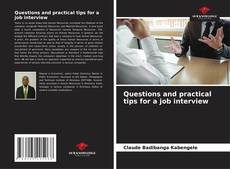 Bookcover of Questions and practical tips for a job interview