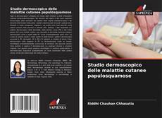 Capa do livro de Studio dermoscopico delle malattie cutanee papulosquamose 