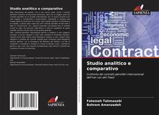 Bookcover of Studio analitico e comparativo