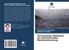 Couverture de Verschiedene Methoden der Olefin/Paraffin-Membrantrennung