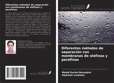 Diferentes métodos de separación con membranas de olefinas y parafinas kitap kapağı