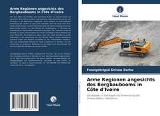 Buchcover von Arme Regionen angesichts des Bergbaubooms in Côte d'Ivoire