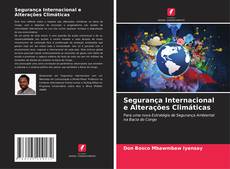 Capa do livro de Segurança Internacional e Alterações Climáticas 