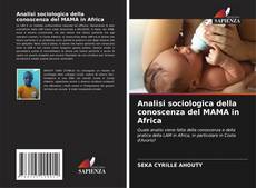 Couverture de Analisi sociologica della conoscenza del MAMA in Africa