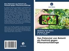 Buchcover von Das Potenzial von Balanit als Pestizid gegen Pflanzenschädlinge