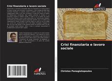Capa do livro de Crisi finanziaria e lavoro sociale 