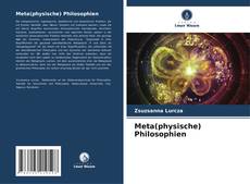 Meta(physische) Philosophien kitap kapağı