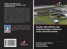 Bookcover of Studio dell'effetto del sedimentatore tubolare sulla chiarificazione