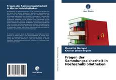 Bookcover of Fragen der Sammlungssicherheit in Hochschulbibliotheken