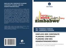 Buchcover von EINFLUSS DER CORPORATE PLANUNG CONTINUITY PLANUNG UND DES GENERATIONSWECHSELS