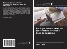 Buchcover von Reología de una solución tensioactiva natural a base de saponina