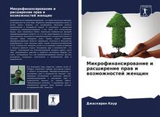 Capa do livro de Микрофинансирование и расширение прав и возможностей женщин 