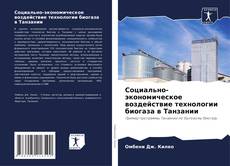 Capa do livro de Социально-экономическое воздействие технологии биогаза в Танзании 