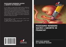 POSSIAMO RENDERE SACRO L'ABORTO IN FRANCIA?的封面