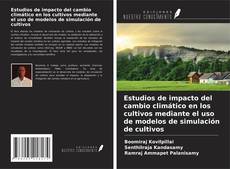 Copertina di Estudios de impacto del cambio climático en los cultivos mediante el uso de modelos de simulación de cultivos