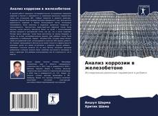 Capa do livro de Анализ коррозии в железобетоне 