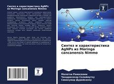 Синтез и характеристика AgNPs из Moringa cancanensis Nimmo kitap kapağı