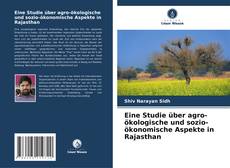Eine Studie über agro-ökologische und sozio-ökonomische Aspekte in Rajasthan kitap kapağı