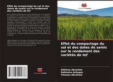 Portada del libro de Effet du compactage du sol et des dates de semis sur le rendement des variétés de tef
