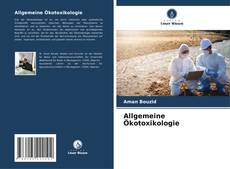 Capa do livro de Allgemeine Ökotoxikologie 