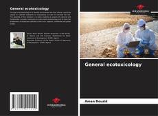Capa do livro de General ecotoxicology 