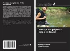 Обложка Conozca sus pájaros - India occidental