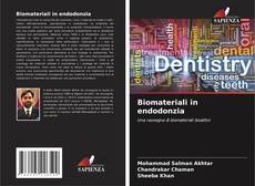 Capa do livro de Biomateriali in endodonzia 
