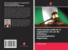 Copertina di Intervenção Judicial & Legislativa na Lei de Intestacy Consuetudinária Nigeriana