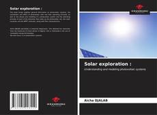Solar exploration : kitap kapağı