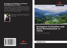 Capa do livro de Ecological Civilization and Rural Revitalization in China 
