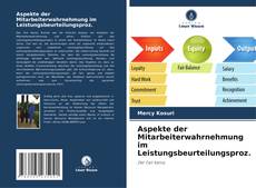 Buchcover von Aspekte der Mitarbeiterwahrnehmung im Leistungsbeurteilungsproz.