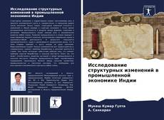 Capa do livro de Исследование структурных изменений в промышленной экономике Индии 