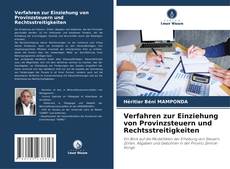 Buchcover von Verfahren zur Einziehung von Provinzsteuern und Rechtsstreitigkeiten