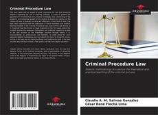 Capa do livro de Criminal Procedure Law 