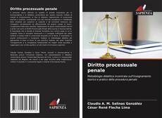 Обложка Diritto processuale penale