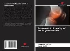 Buchcover von Assessment of quality of life in gonarthrosis