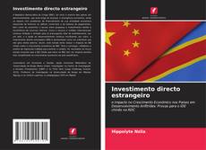 Capa do livro de Investimento directo estrangeiro 