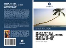Portada del libro de DRUCK AUF DAS BETRIEBSKAPITAL IN DER TOURISMUS- UND REISEINDUSTRIE