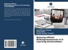 Capa do livro de Nutzung offener Bildungsressourcen in E-Learning-Universitäten 
