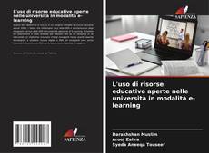 Buchcover von L'uso di risorse educative aperte nelle università in modalità e-learning