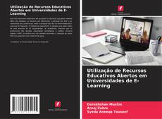 Capa do livro de Utilização de Recursos Educativos Abertos em Universidades de E-Learning 