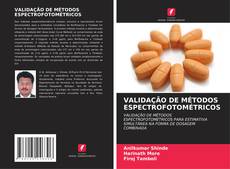 Обложка VALIDAÇÃO DE MÉTODOS ESPECTROFOTOMÉTRICOS