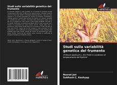 Обложка Studi sulla variabilità genetica del frumento