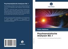 Psychoanalytische Analysen Bd. I kitap kapağı