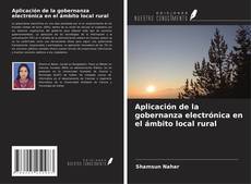 Aplicación de la gobernanza electrónica en el ámbito local rural的封面