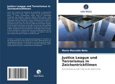 Buchcover von Justice League und Terrorismus in Zeichentrickfilmen