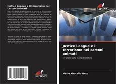 Buchcover von Justice League e il terrorismo nei cartoni animati
