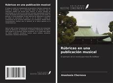 Copertina di Rúbricas en una publicación musical