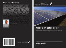 Riego por goteo solar kitap kapağı